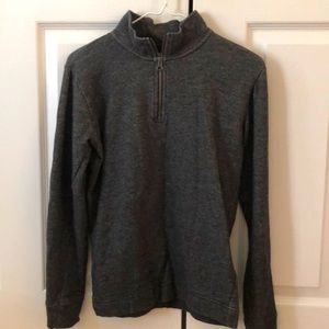 Place, Boys size XL (14), gray, 1/4 zip pullover